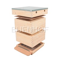 Double walled bee hive simplex